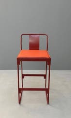 Driade - Konstantin Grcic - Kruk - Mingx - Staal, leer -