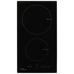 vidaXL Inductiekookplaat met 2 kookzones aanraakbediening, Verzenden