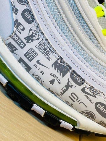 Nike - Air Max 97 Réflective Logos P44 - Sneakers - Maat: EU, Nieuw
