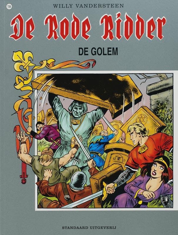 De Golem / De Rode Ridder / 194 9789002211591, Boeken, Stripverhalen, Gelezen, Verzenden