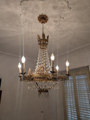 Lustre - Cristal - Mongolfière impériale