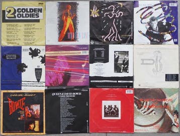 David Bowie, Queen - 12 Iconische, artistieke,