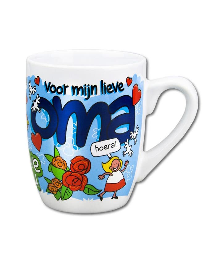 Mok Oma 12cm, Huis en Inrichting, Keuken | Servies, Nieuw, Verzenden