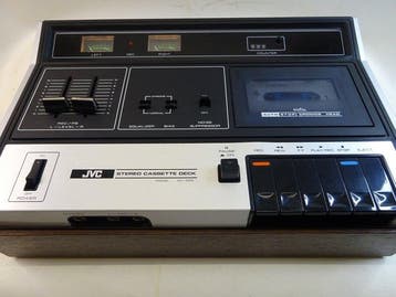 JVC - CD-1655 / 2-Head Top-Loading Stereo, Nieuw