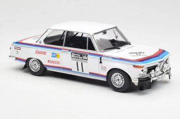 IXO Models 1:18 - Model raceauto - BMW 2002 #11 RAC Rally, Nieuw