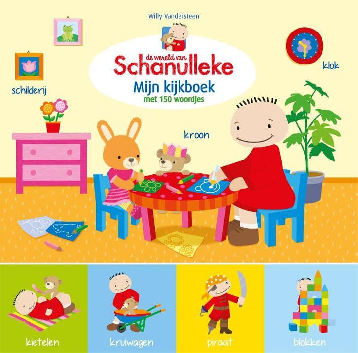 Mijn kijkboek met 150 woordjes / De wereld van Schanulleke, Boeken, Kinderboeken | Kleuters, Gelezen, Verzenden