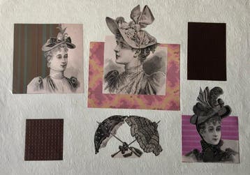 non identificato - Victorian Elegance & Graphic Textures -