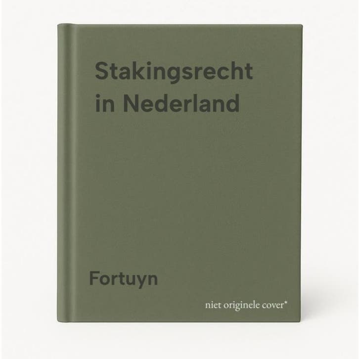 Stakingsrecht in Nederland 9789022831595 Fortuyn, Livres, Histoire mondiale, Envoi