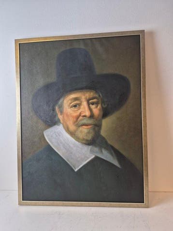 Hollandse School (XX) - Kopie van Rembrandt., Antiquités & Art
