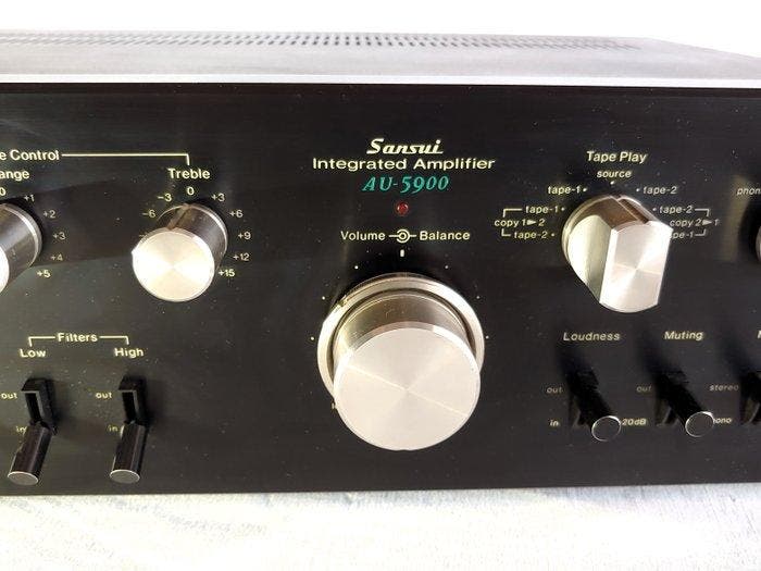 Sansui - AU-5900 Solid state geïntegreerde versterker, TV, Hi-fi & Vidéo, Radios