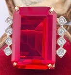 Sans prix de réserve - Bague - 9 carats Or rose, Argent