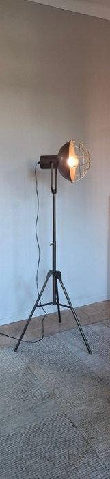 Statief vloerlamp - Metaal - Bronskleur, Antiek en Kunst