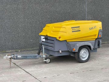 Mobiele compressor Atlas Copco XAS 87 KD, Ophalen, Nieuw