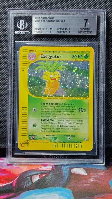 Pokémon - 1 Graded card - Pokémon - Exeggutor H10 Holo -
