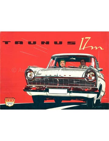 1959 FORD TAUNUS 17M BROCHURE NEDERLANDS, Nieuw