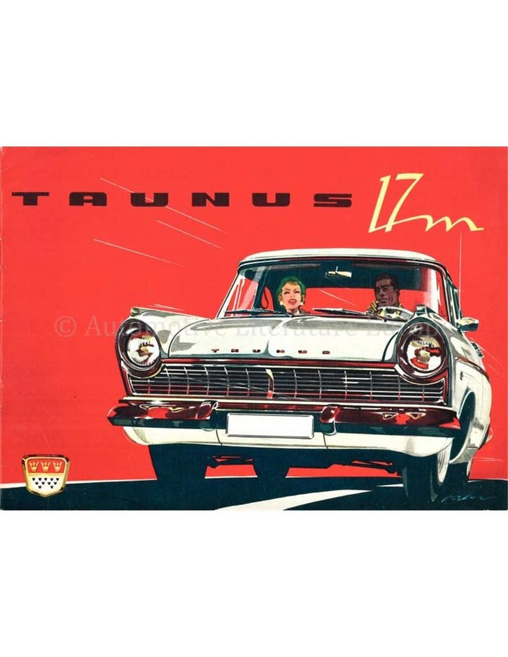 1959 FORD TAUNUS 17M BROCHURE NEDERLANDS, Boeken, Auto's | Folders en Tijdschriften