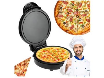 Veiling - Elektrische pizza bakker 1000w net anti-aanbaklaag