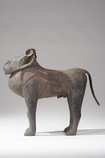 Een bronzen beeld. - Ram - Benin - Nigeria