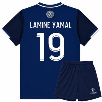 Lamine Yamal Champions League Voetbaltenue - Kind, Sport en Fitness, Voetbal, Verzenden, Nieuw, Bal