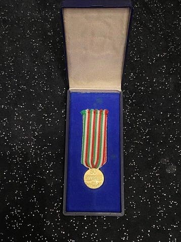 Italie - Médaille militaire - Médaille dor 50e
