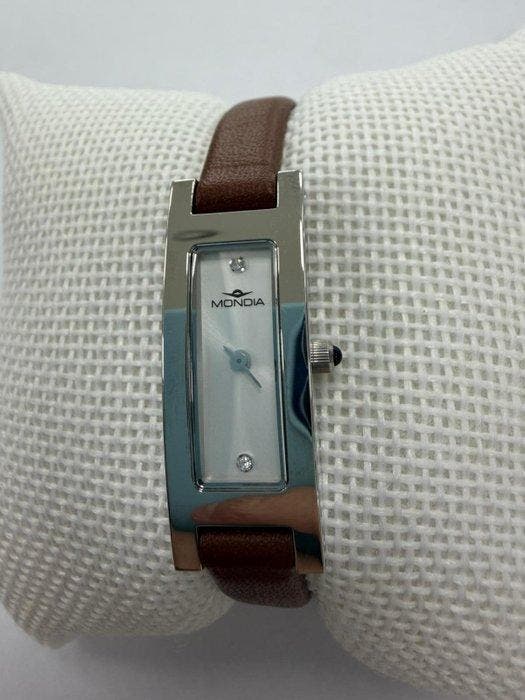 Mondia - Sans prix de réserve - MO-6295-SS-SL-CP - Femme -, Handtassen en Accessoires, Horloges | Heren