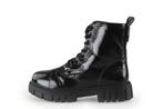 S.oliver Veterboots Meisjes in maat 33 Zwart, Verzenden, Jongen of Meisje, Schoenen, Zo goed als nieuw