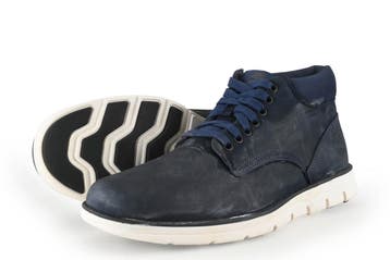 Timberland Veterboots in maat 41½ Blauw, Kleding | Heren, Timberland, Boots, Gedragen, Verzenden