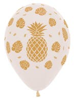 Ballonnen Tropical Crystal Clear 30cm 25st, Verzenden, Nieuw