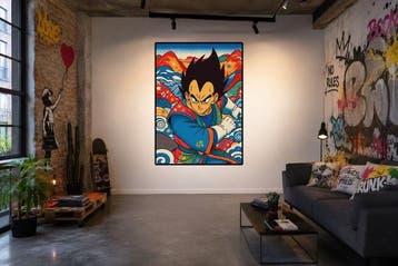 SSICK - [XL MATTE PAPER] Pride of the Saiyan Prince, Nieuw in verpakking