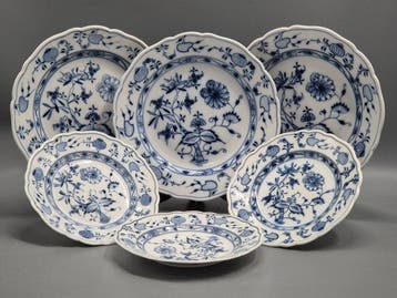 6-teiliges Porzellan Teller Set – Teichert Meissen