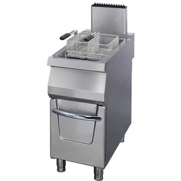 Premium Friteuse | 110–190°C | RVS | Tapkraan |, Verzenden