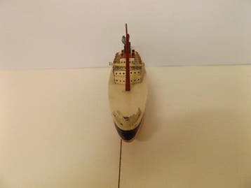 Arnold - stoomschip - Opwindbaar blikken speelgoed -