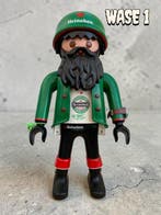WASE CUSTOM - Speelgoed figuur HEINEKEN BEER GREEN AND RED -