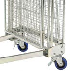 Anti-diefstal rolcontainer combinatieset incl. 8 kunststof, Ophalen of Verzenden