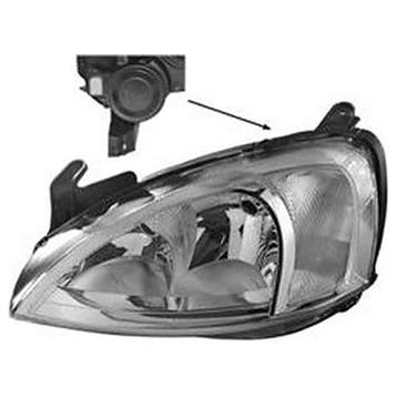 Opel Combo/Corsa C 2000-2003 Koplamp Links Elektrische Regel, Verzenden