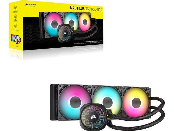 Corsair Nautilus 360 RS ARGB - All-in-One Processor Koeler -, Computers en Software, Overige Computers en Software, Nieuw, Verzenden