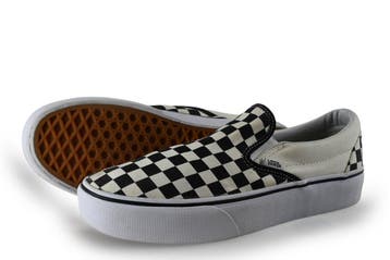 Vans Instappers in maat 42 Zwart, Kleding | Heren, Schoenen, Verzenden, Zwart, Overige typen, Zo goed als nieuw