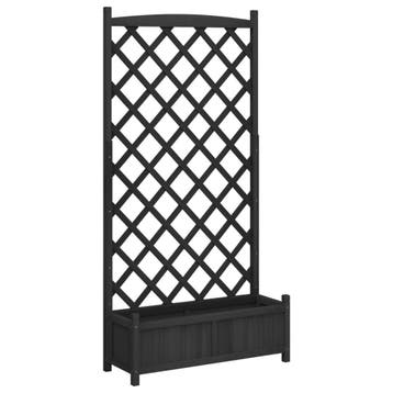 Zwarte plantenbak (180cm) - Retour deal: 54% eraf, Tuin en Terras, Gebruikt, Verzenden, 60 tot 100 cm, 60 cm of meer