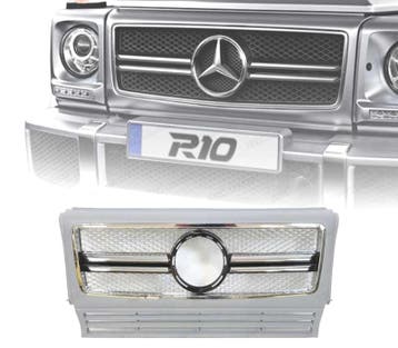 Calandre Pour Mercedes W463 89-12 Gris, Verzenden