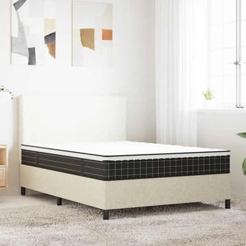 vidaXL Binnenveringmatras middelhard 120x200 cm, Verzenden, Nieuw