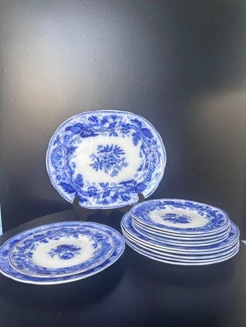 Wedgwood - Bord (13) - Rare set of 13 Antique Wedgwood