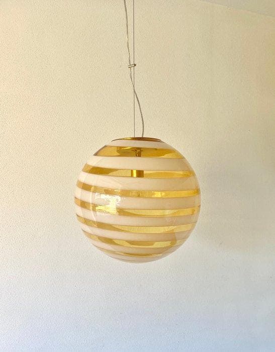 Dante Interior - Lampe à suspendre - LAMPE CANDY MURANO -, Antiquités & Art, Antiquités | Éclairage