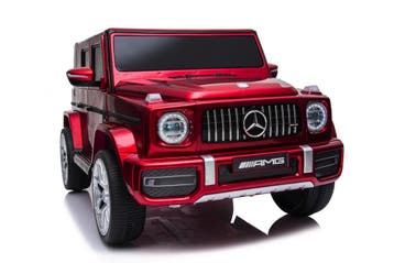 Mercedes G63, kinderauto met Lithium accu, rubberen banden,, Kinderen en Baby's, Ophalen of Verzenden, Nieuw