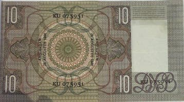 Nederland. - 4 x 10 Gulden - various dates (Zonder