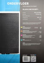 Floorlife Co-pro black-line silent+ 10000x100x3mm, Ophalen of Verzenden, Nieuw