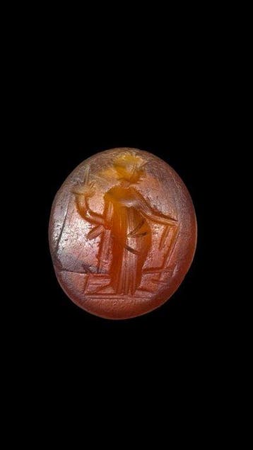 Oud-Romeins carneool Intaglio
