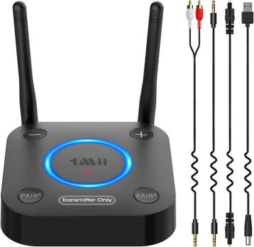 1Mii B06TX Bluetooth-zender: High-end audio voor je tv aa..., Verzenden, Zo goed als nieuw