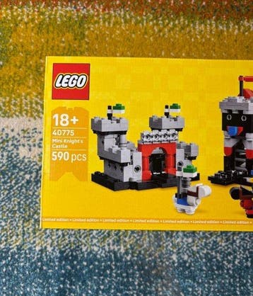 Lego Set - 40775 - Castle - Mini Knights Castle - Limited, Nieuw