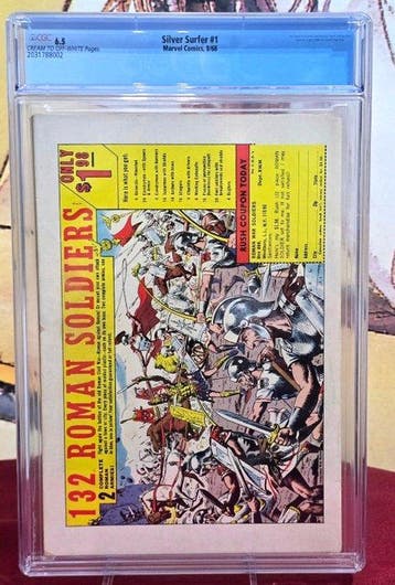 The Silver Surfer #1 - First appearance of Shalla-Bal; First, Nieuw