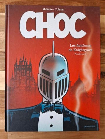 Choc - Les Fantômes de Knightgrave T1 à T3 + 2x dédicace -, Boeken, Nieuw